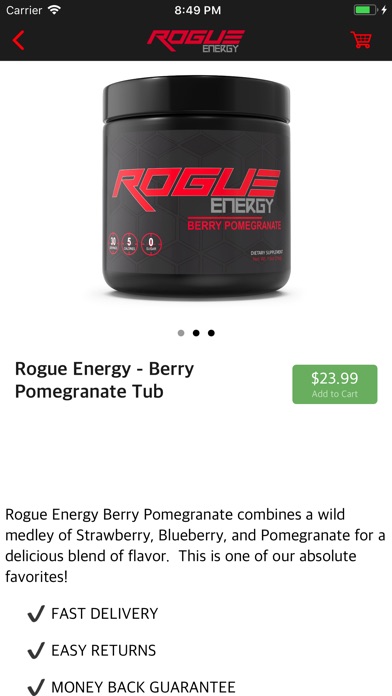 Rogue Energy screenshot 2