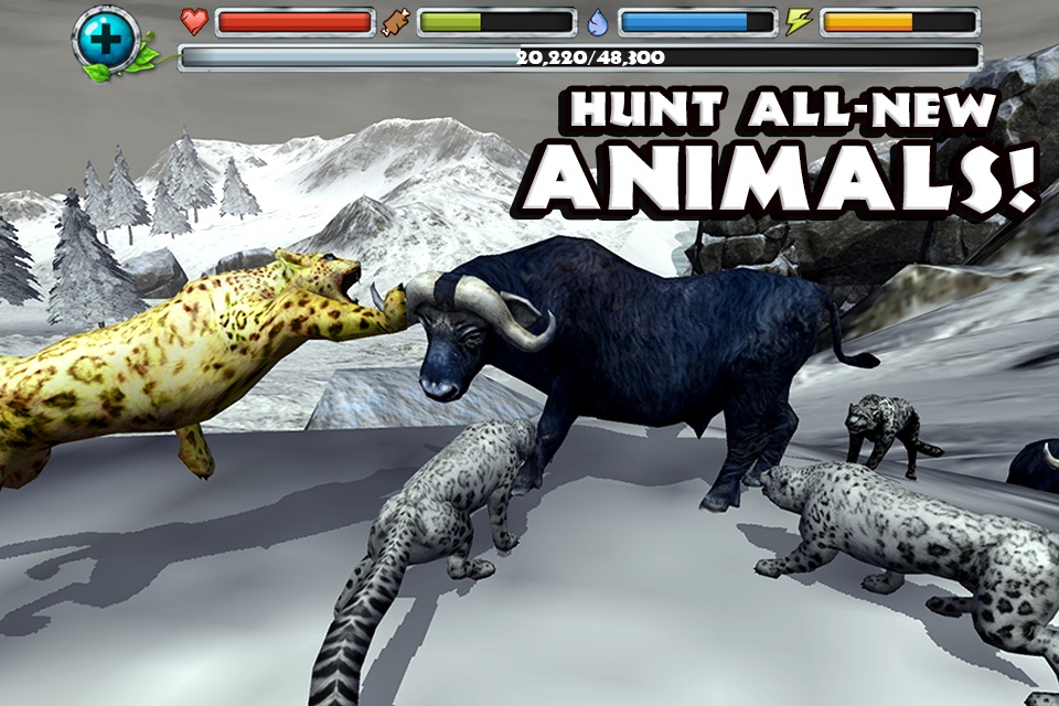 Snow Leopard Simulator screenshot 4