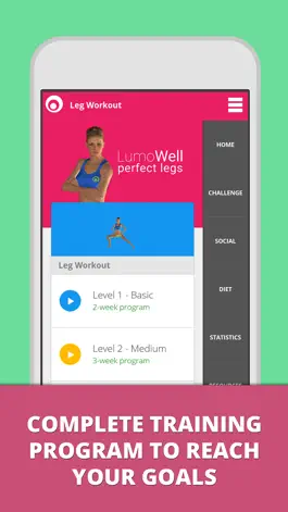 Game screenshot Leg Workouts Lumowell Training mod apk