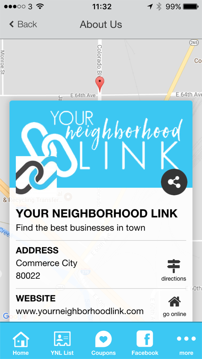 Your Neighborhood Link App