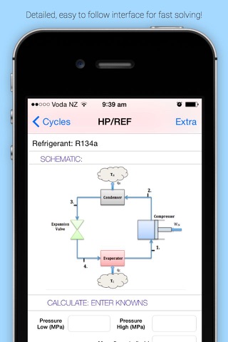 Thermodynamic Cycles Lite screenshot 2