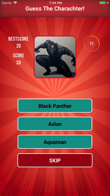 Character Quiz Movies Cartoon screenshot-3