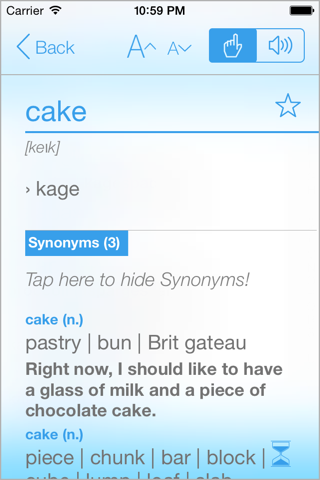 Dictionary Danish English screenshot 3