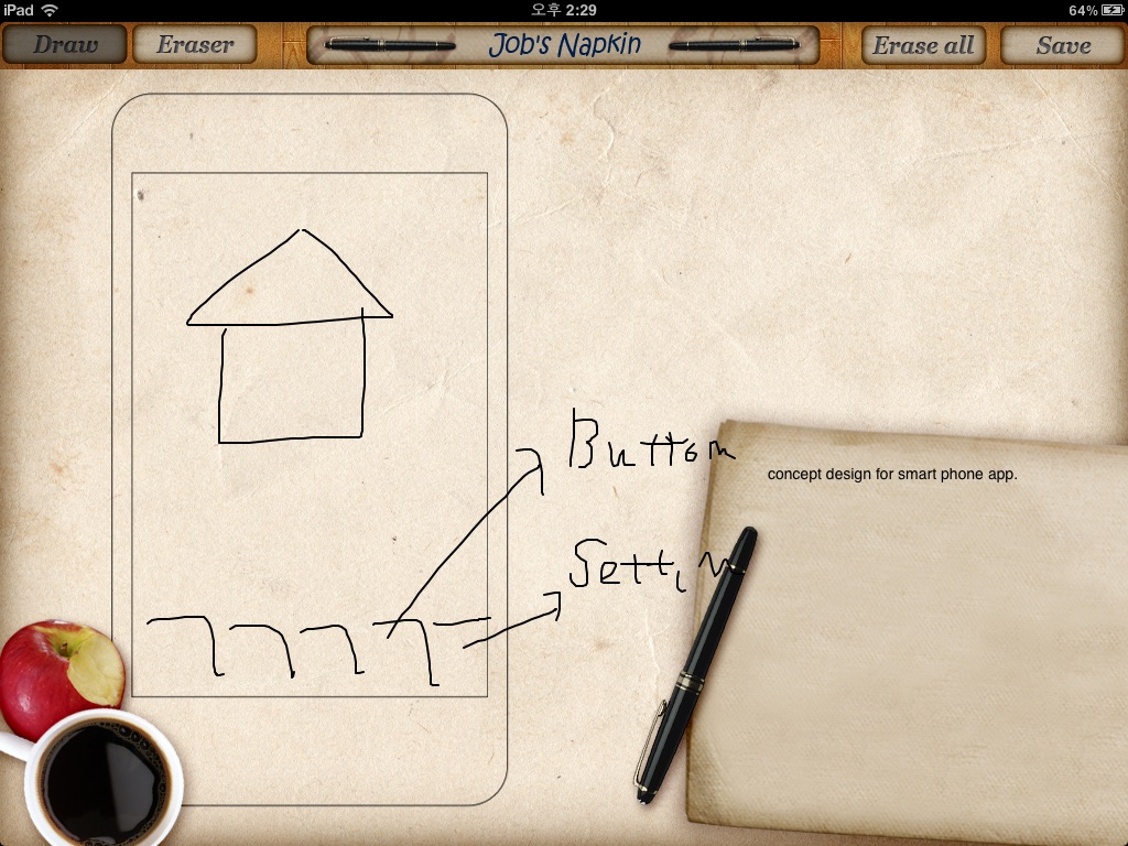 Job's Napkin (Draw Pad) screenshot 3