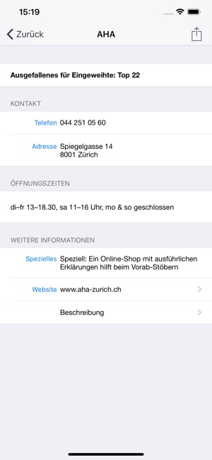 ZÜRICH KAUFT EIN! 2019/2020(圖4)-速報App