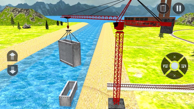 Train Bridge Construction Game
