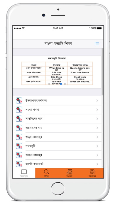 Screenshot #2 pour Bangla To French Learning App