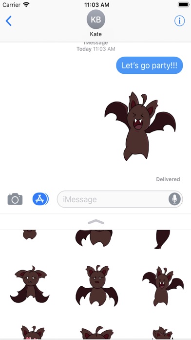 Cute Little Bats screenshot 2