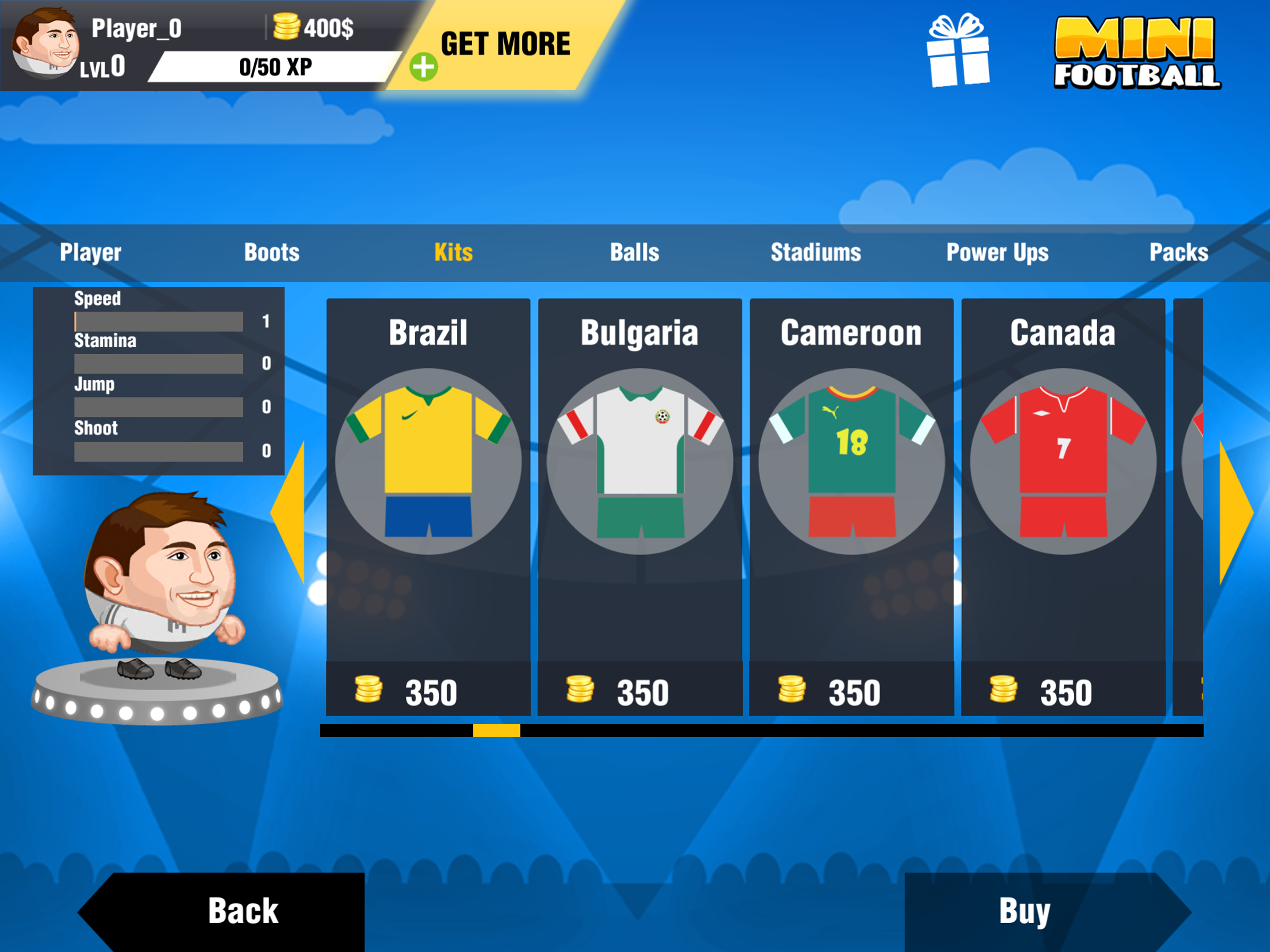 Mini Football Head Soccer screenshot 11