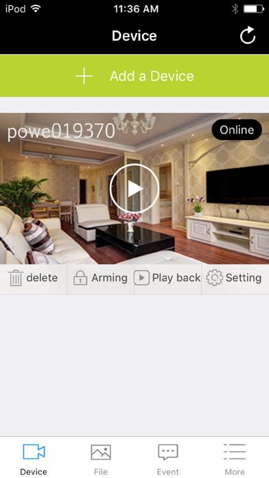 Screenshot #1 pour Modernhome Camera