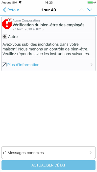 Screenshot #2 pour BlackBerry AtHoc