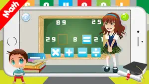 Basic Arithmetic : 3rd Grade Math Games screenshot #3 for iPhone