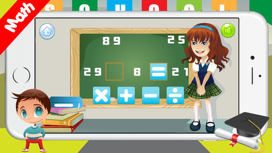#3. Basic Arithmetic : 3rd Grade Math Games (iOS) 由: Jantajorn Teepakdee