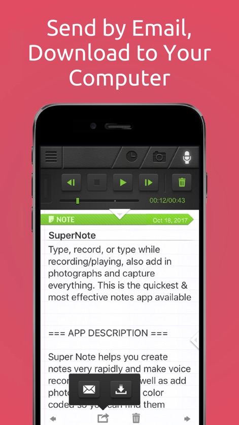 SuperNote Notes Recorder+Photo - Productivity App | MWM