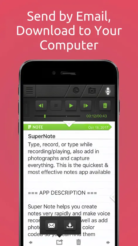 SuperNote Notes Recorder+Photo - Productivity App | MWM