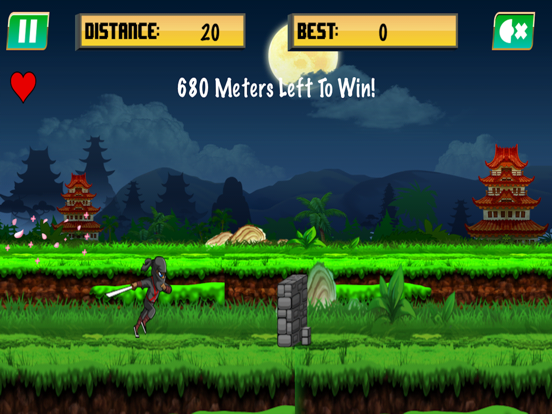 Ninja Racer - Samurai Runner iPad app afbeelding 2