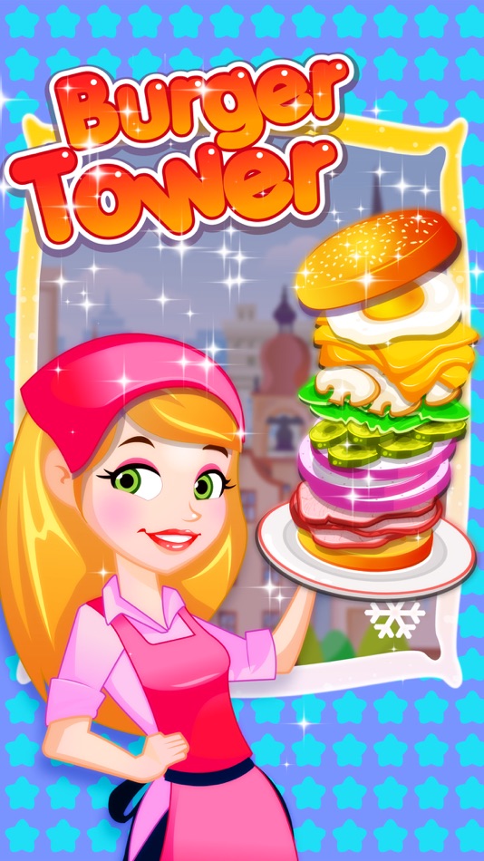 #1. Burger Tower - Build & Match & Cooking Games (iOS) 由: 振宇 杨