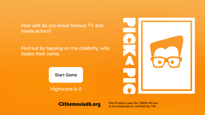 Pick a Pic - TV and Movie Stars