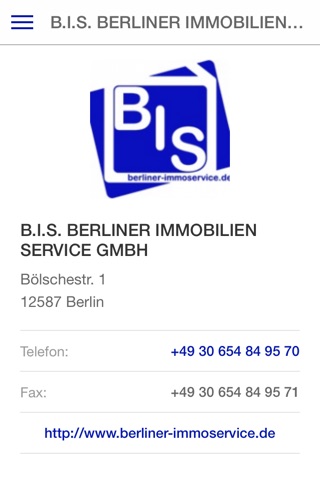 B.I.S. - Immobilien in Berlin screenshot 2