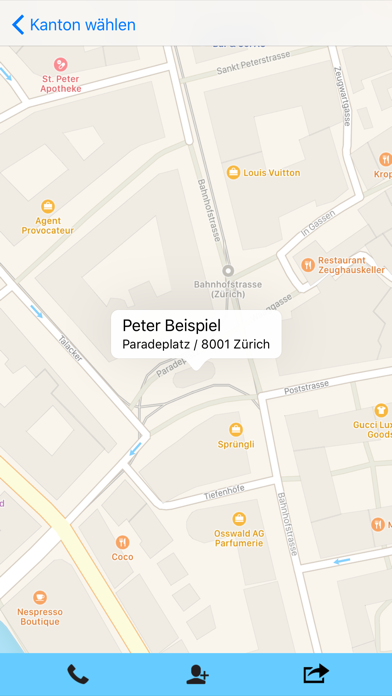 Swiss Plates Pro App-Screenshot