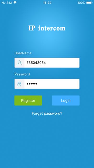 Screenshot #1 pour IP intercom