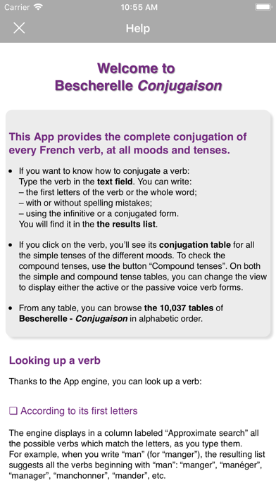 Bescherelle Conjugaison Screenshot