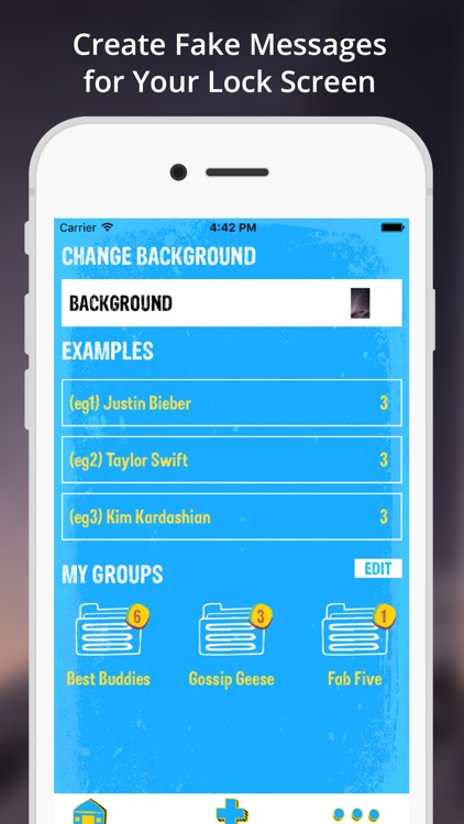 Fake Text Message App