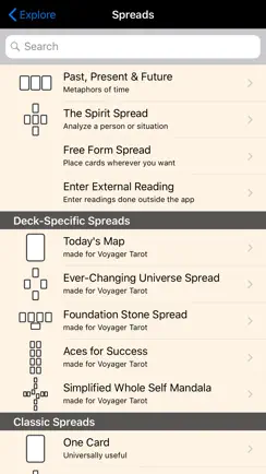 Voyager Tarot iPhone image 3