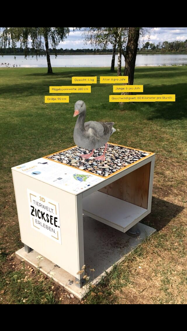3D Tierwelt.Zicksee.Erleben. iPhone screenshot
