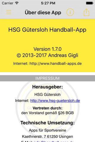 HSG Gütersloh screenshot 4
