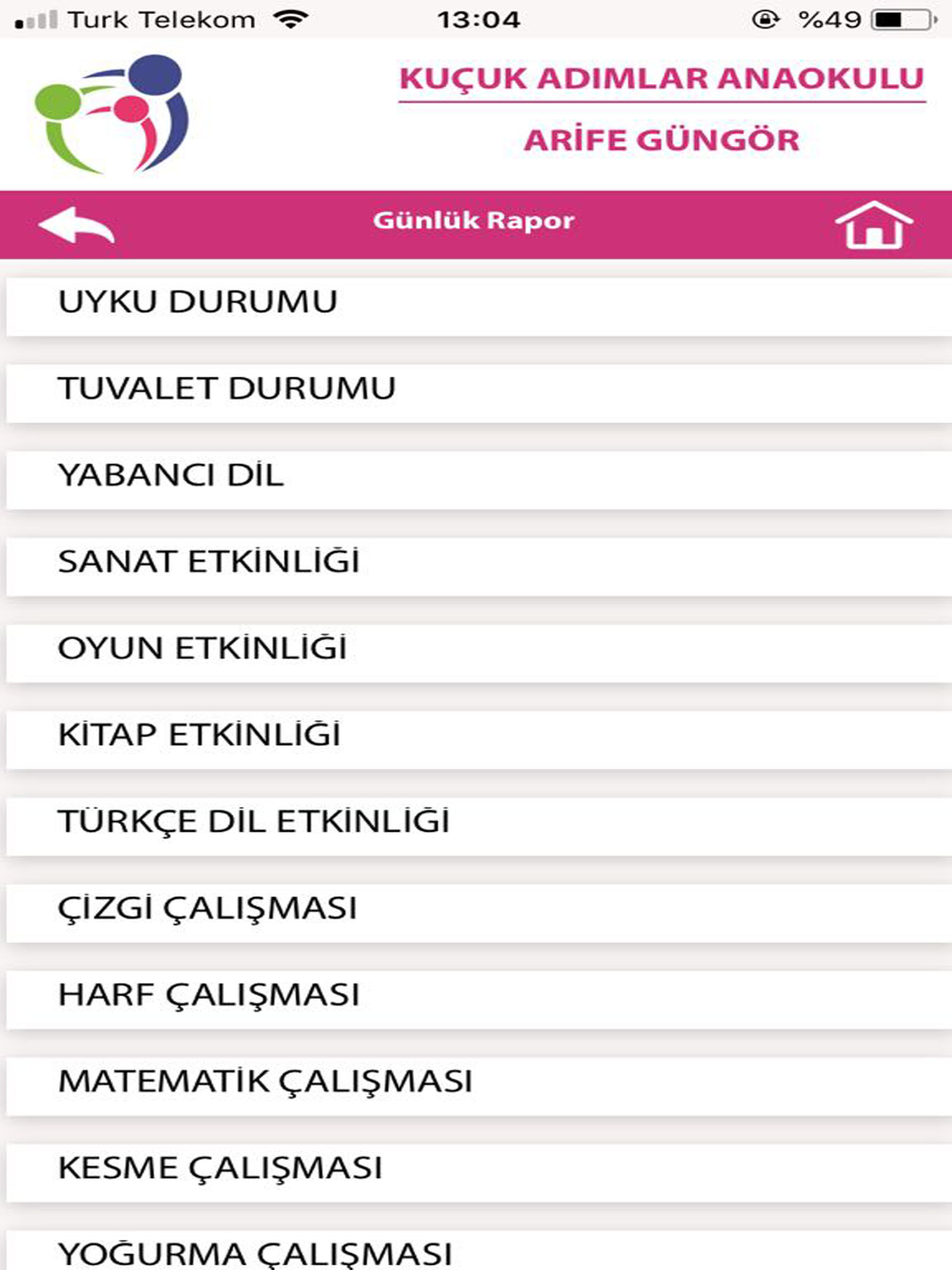 Küçük Adımlar Anaokulu