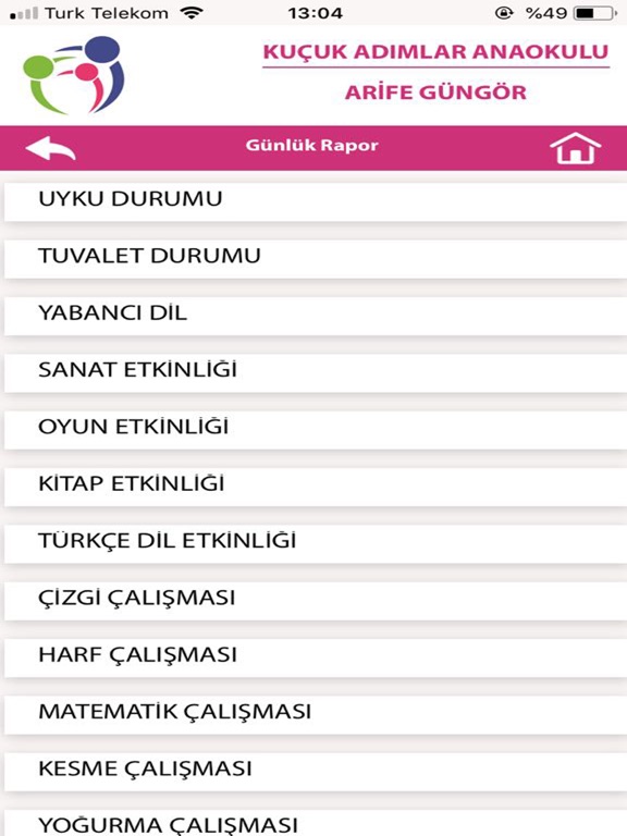 Screenshot #5 pour Küçük Adımlar Anaokulu