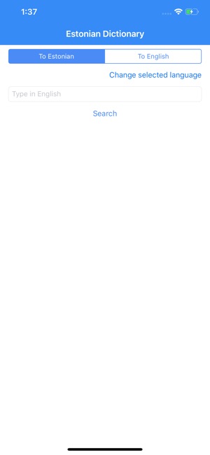 Estonian Dictionary