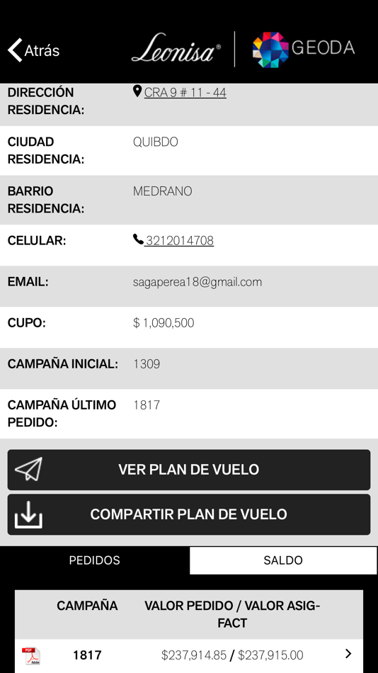 #2. GEODA (iOS) 由: Sociedad de Comercializacion Internacional Leonisa S.A.