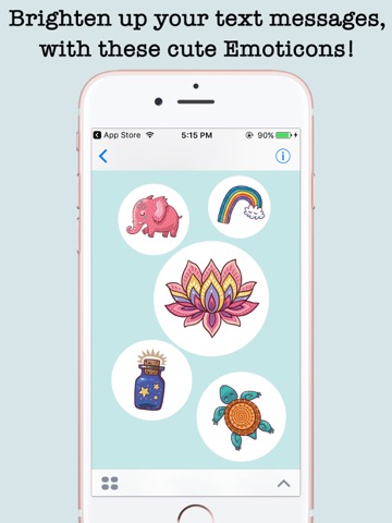 Cute Art Stickers For iMessageのおすすめ画像3