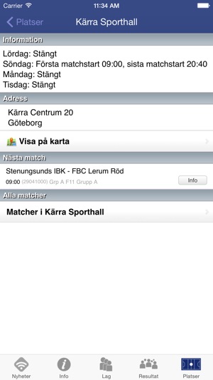 Göteborg Cup Innebandy(圖5)-速報App