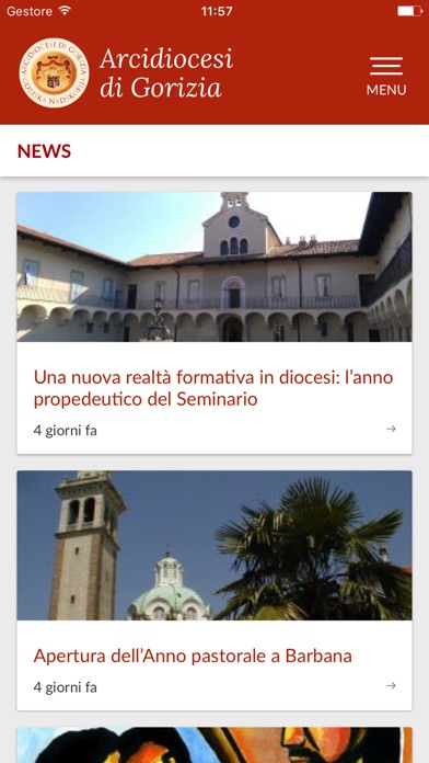 Arcidiocesi di Gorizia screenshot 4