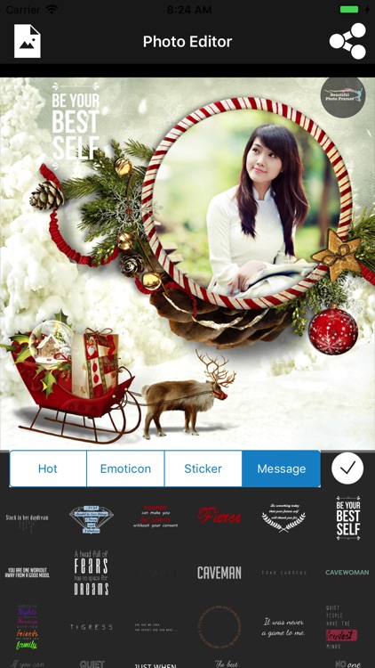 Xmas Photo - Lovely Frames