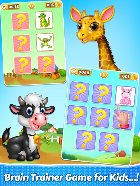 Animal Matching Games