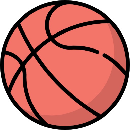 HD Basketball Stickers