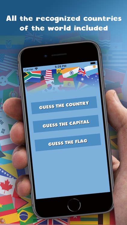 Countries, capitals and flags