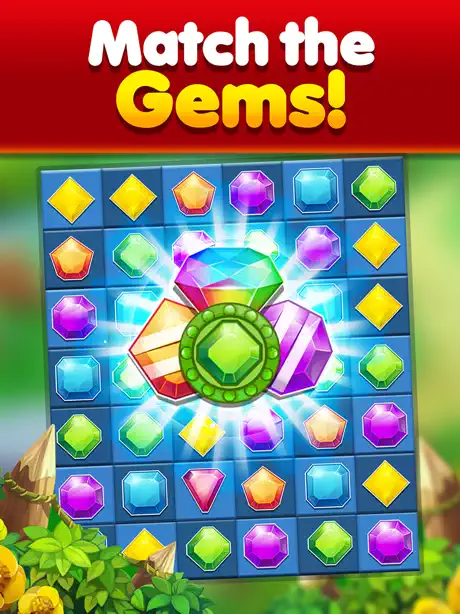 Gem Drop: Match-3 Puzzle Mania