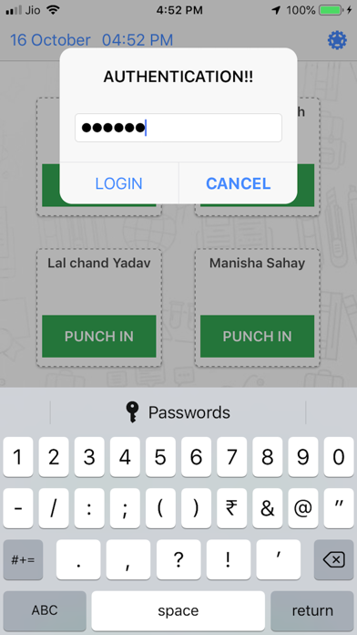 App screenshot