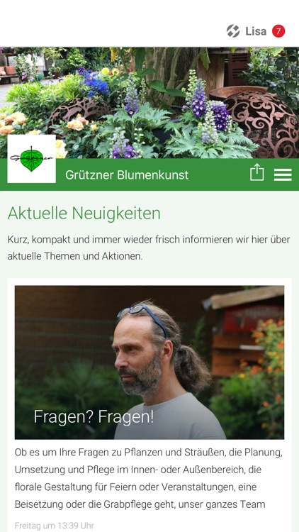 Grützner Blumenkunst
