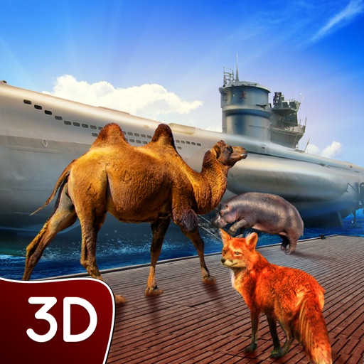 Submarine Animal Transport Sim Icon