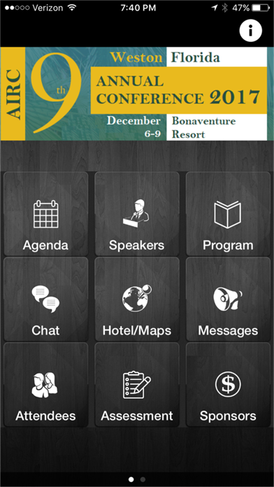 Screenshot #1 pour AIRC Annual Conference 2017