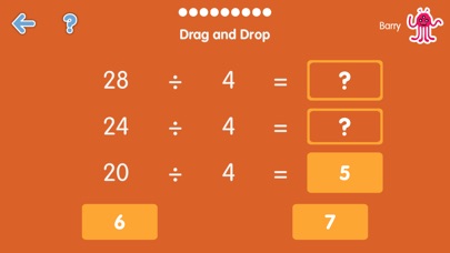 Division Tables: Math is Fun screenshot 4