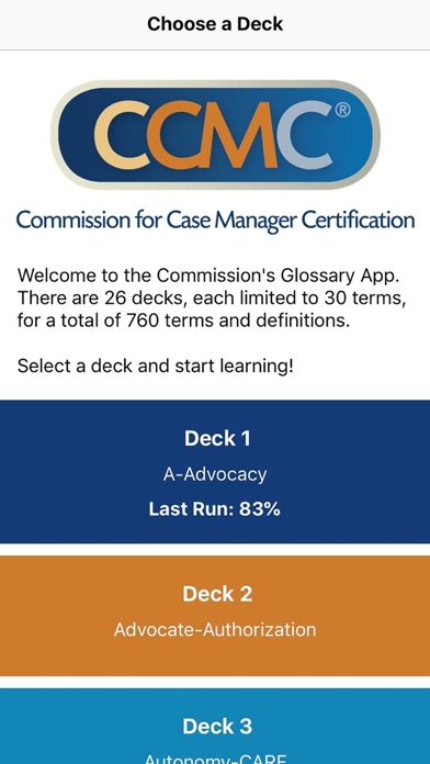 CCM Glossary App screenshot 1