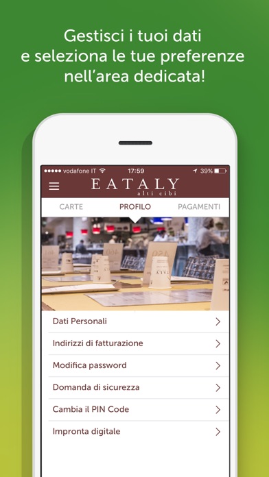 Eataly Pay screenshot 2