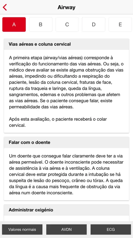 ABCDE do trauma